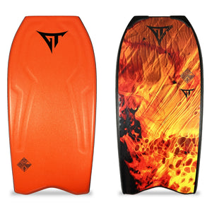 GT Boards Mega-T Fire Bodyboard